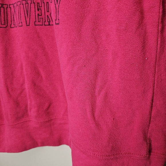 Johnson & Wales University Pink Crewneck Sweatshirt MV Sport Women’s Large JWU - Picture 8 of 10